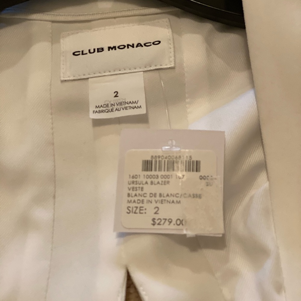 White jacket